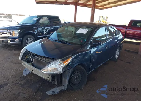 2016 Nissan Versa 1.6 S+ from USA, damaged, VIN 3N1CN7AP7GL834687